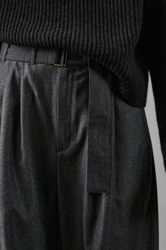 Pantalon Cole - Gris - Laine - Femme