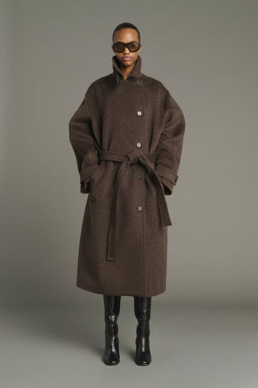 Jules coat – Brown – Wool – Women