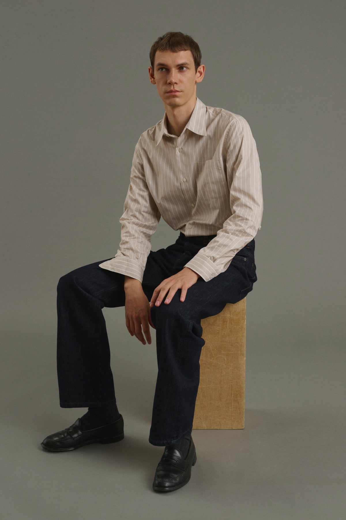 Tom jeans - Raw Blue Denim - Cotton - Men