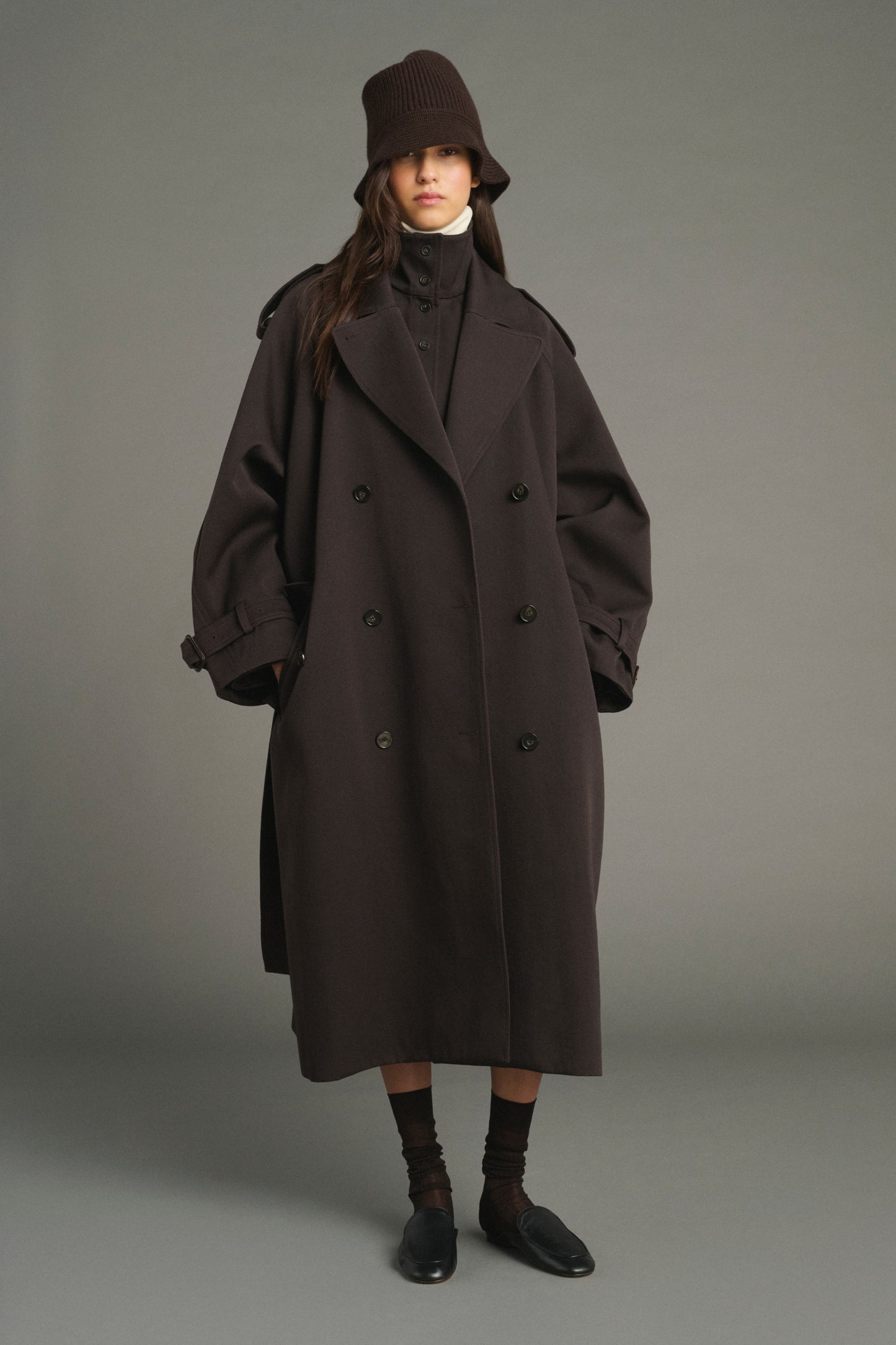 Hat Kendall - Brown Marl - Wool - Women