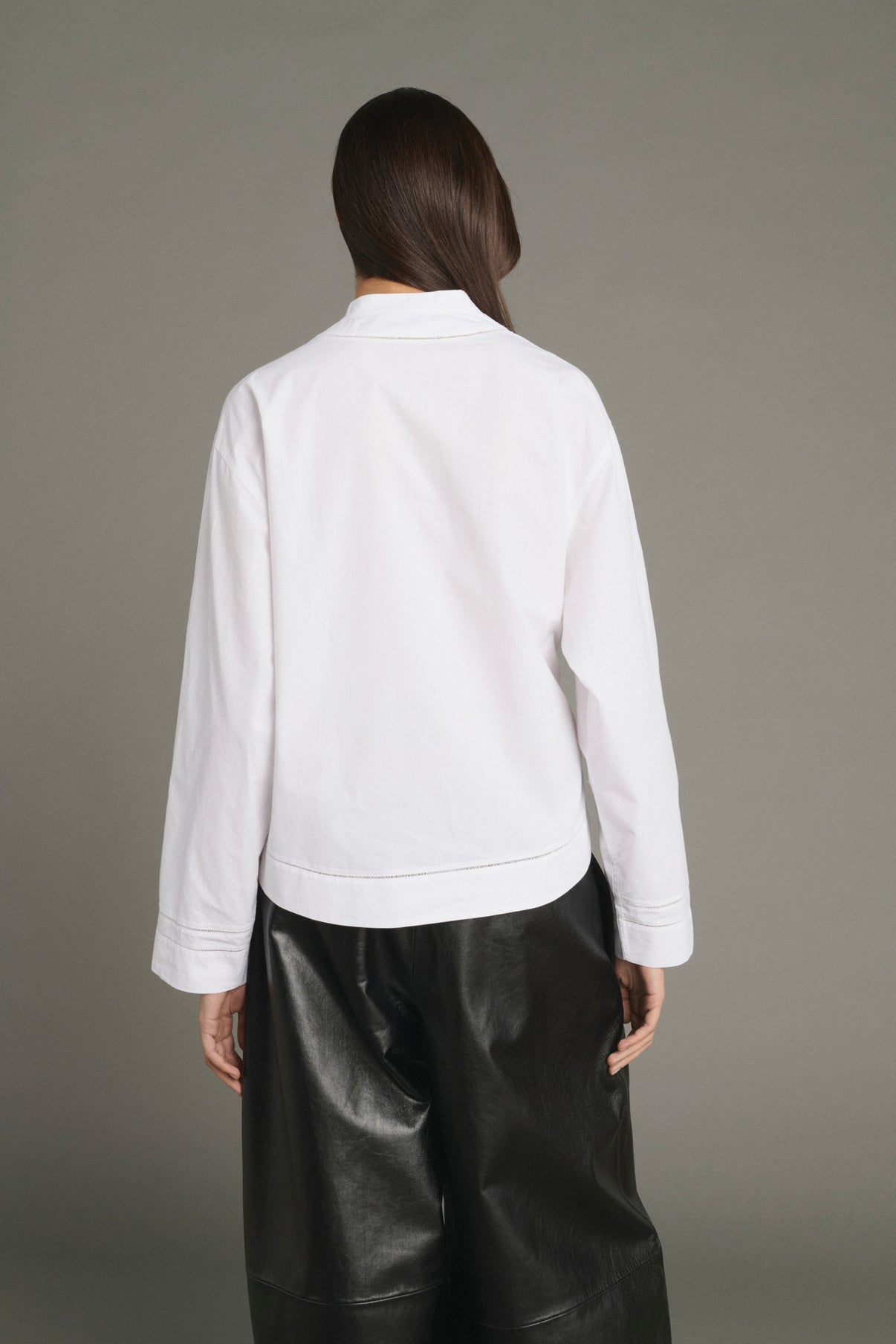 Blouse Lorraine - White - Cotton - Women vue 4