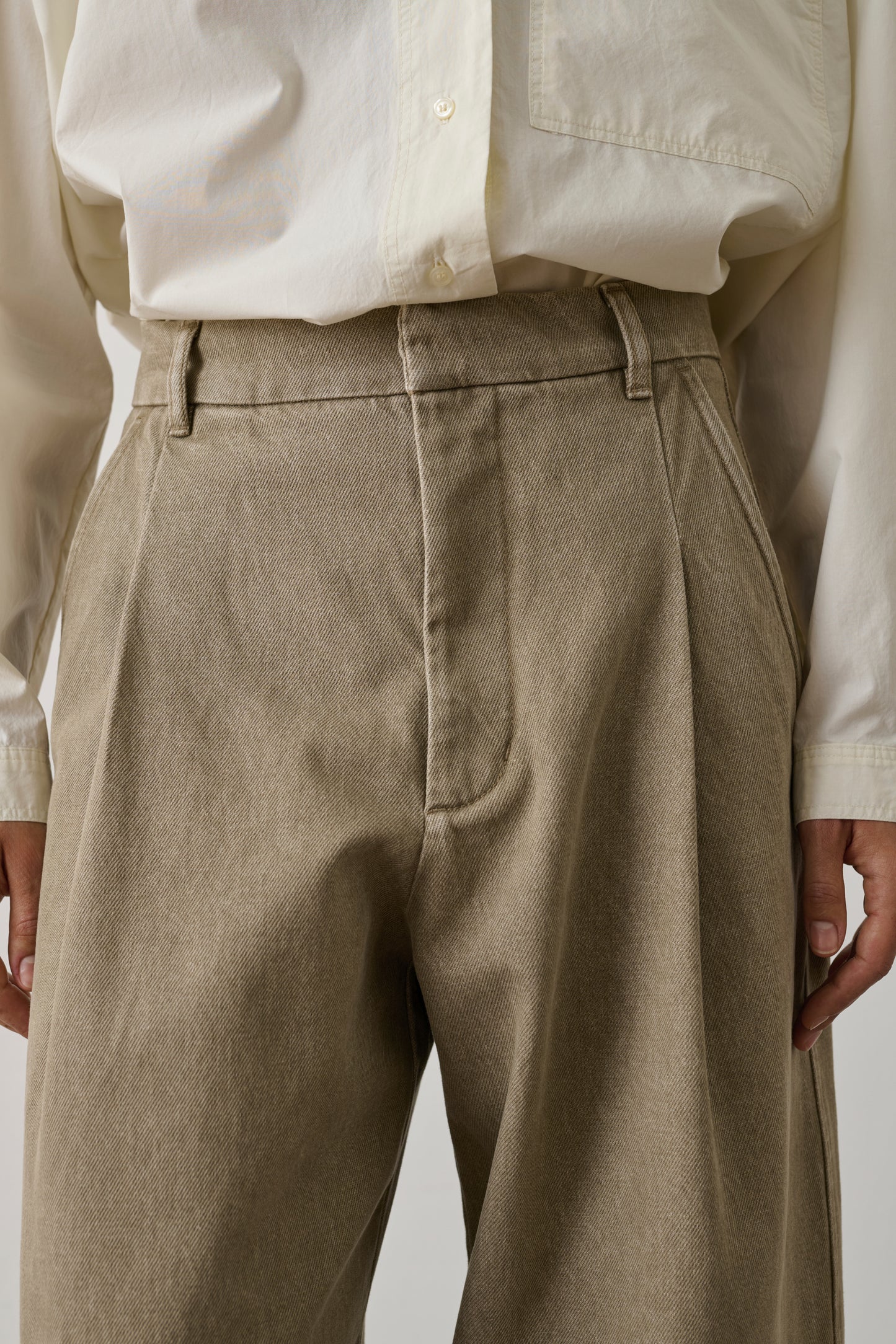 Trousers Devy - Beige - Cotton - Women