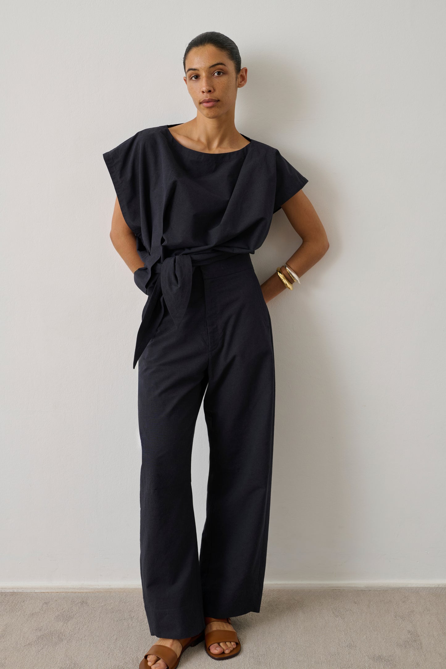 Blouse Itea - Bleu Nuit - Femme