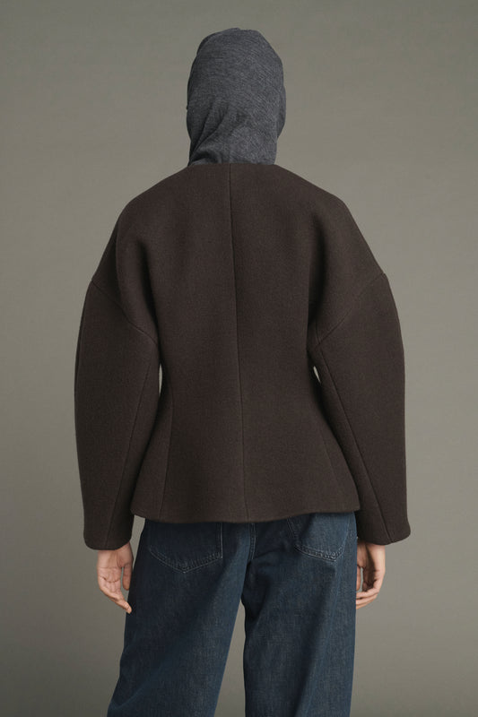 Lune collar - Anthracite Grey - Wool - Women
