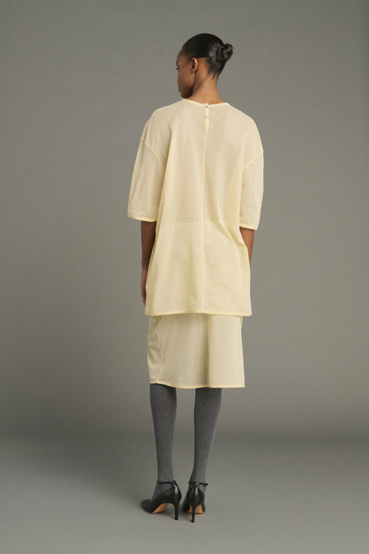 T-shirt Joly - Butter - Cotton - Women vue 2