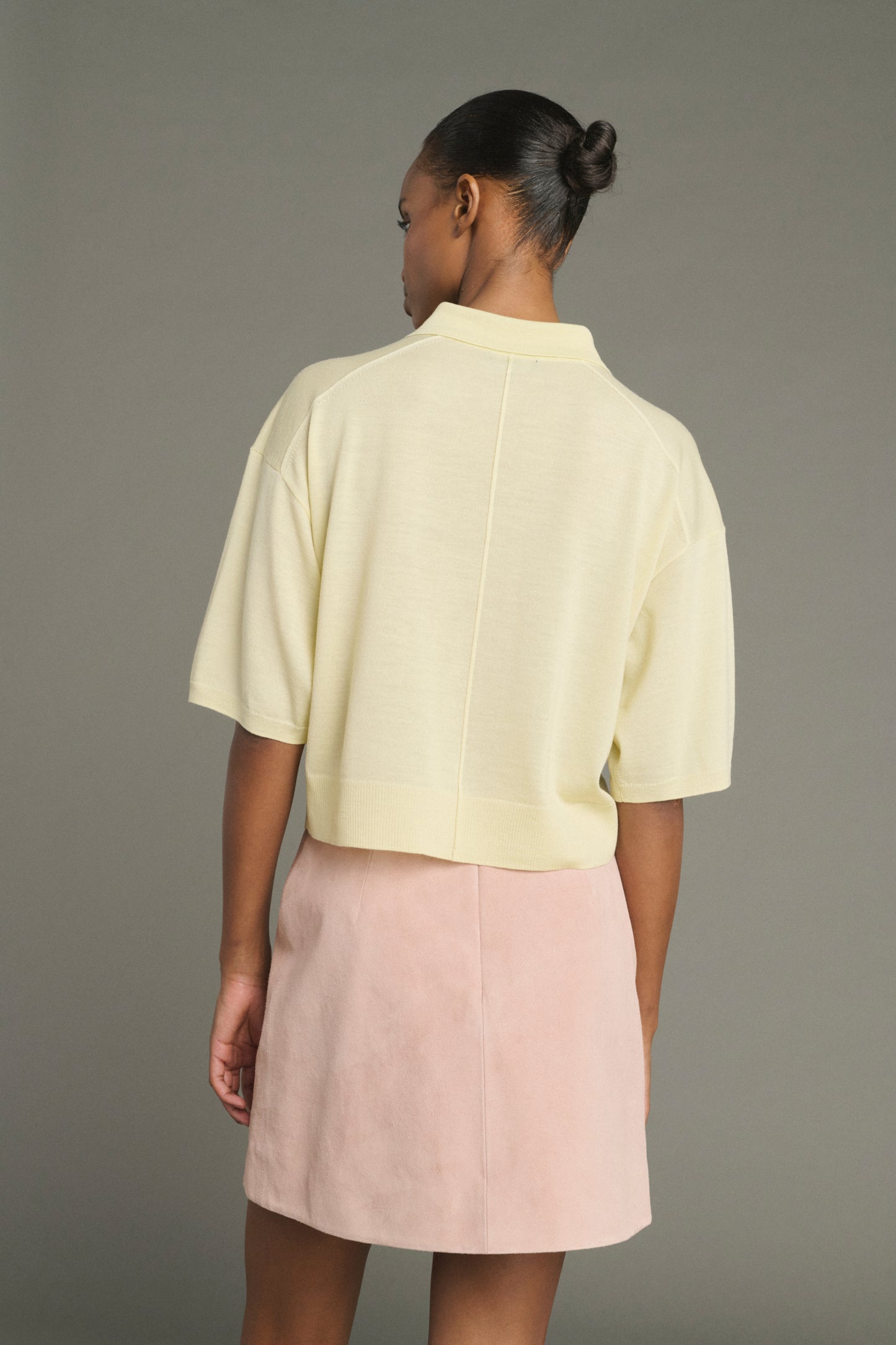 Inno Skirt - Dusty Pink - Leather - Women