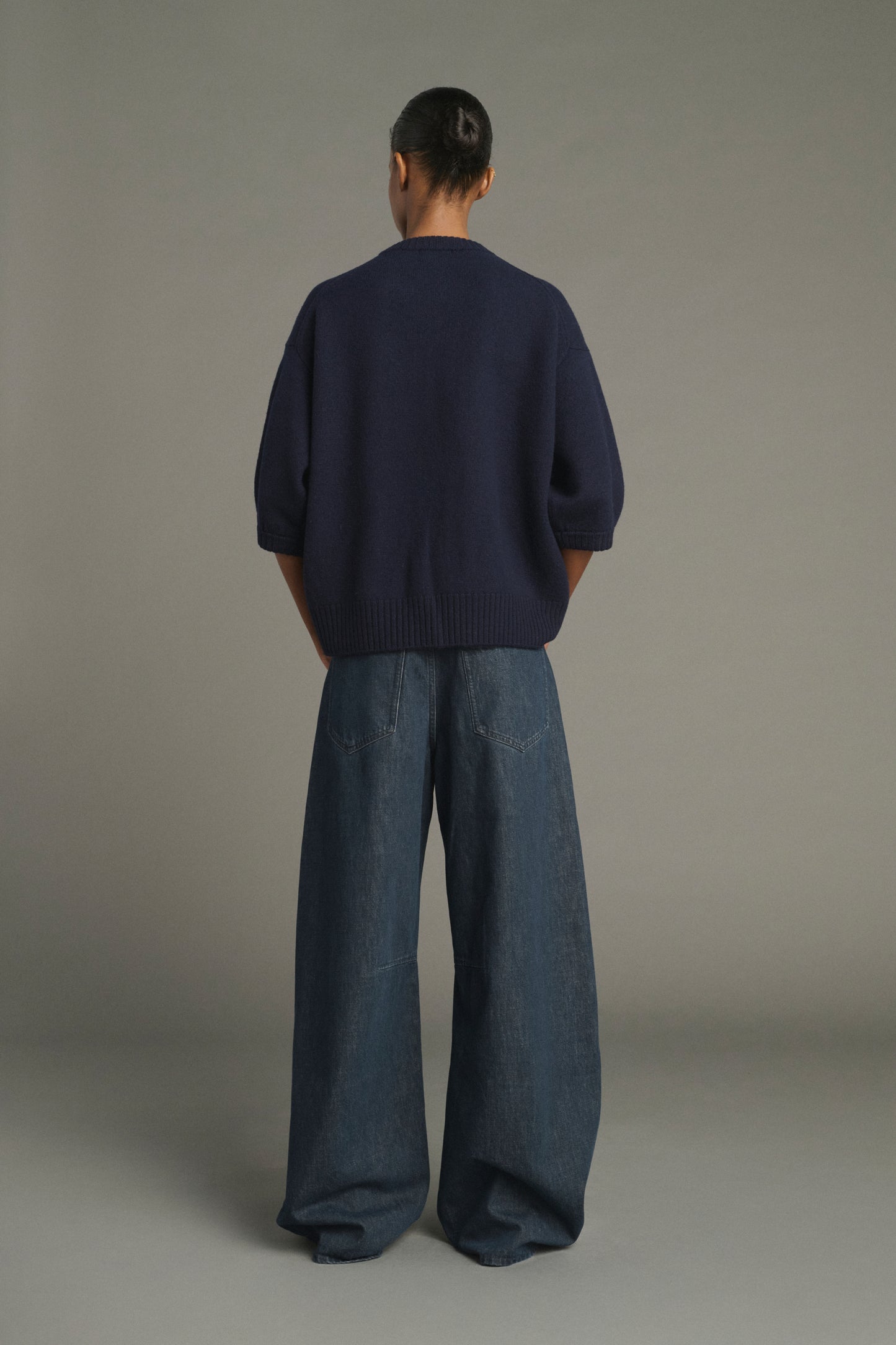 Lise Pullover - Navy - Merino Wool - Women