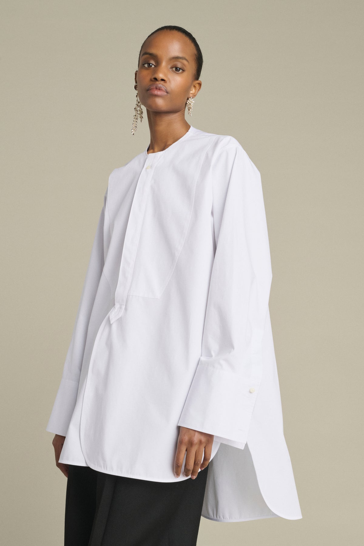 Shirt Liotta - White - Cotton - Women vue 4