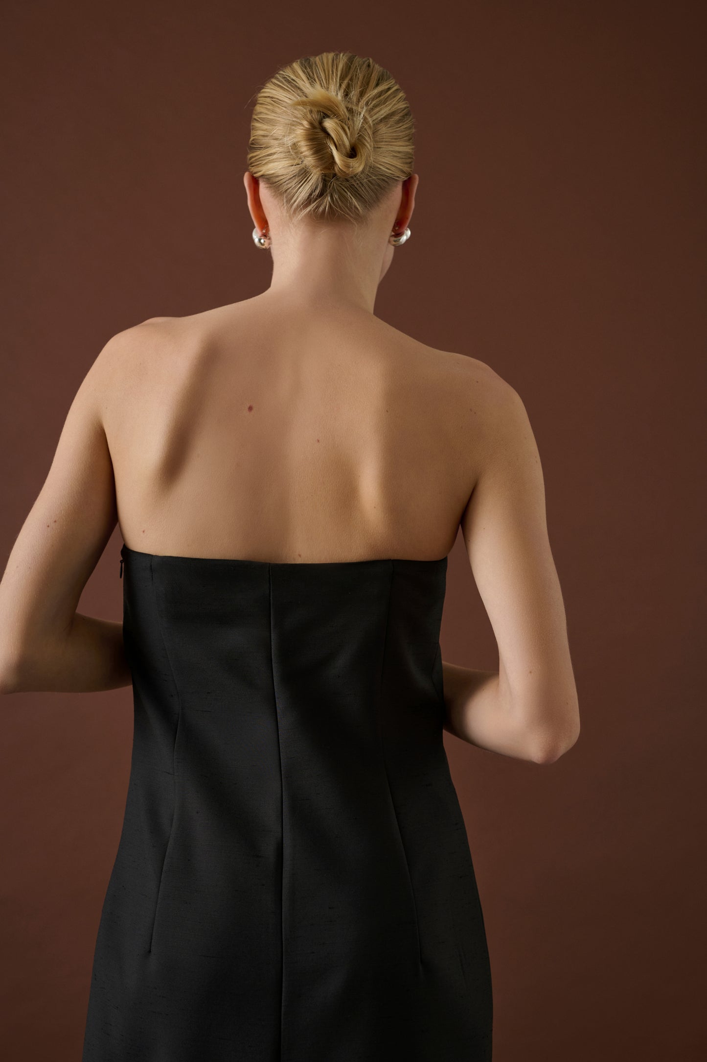 Robe Nora - Noir - Laine - Femme