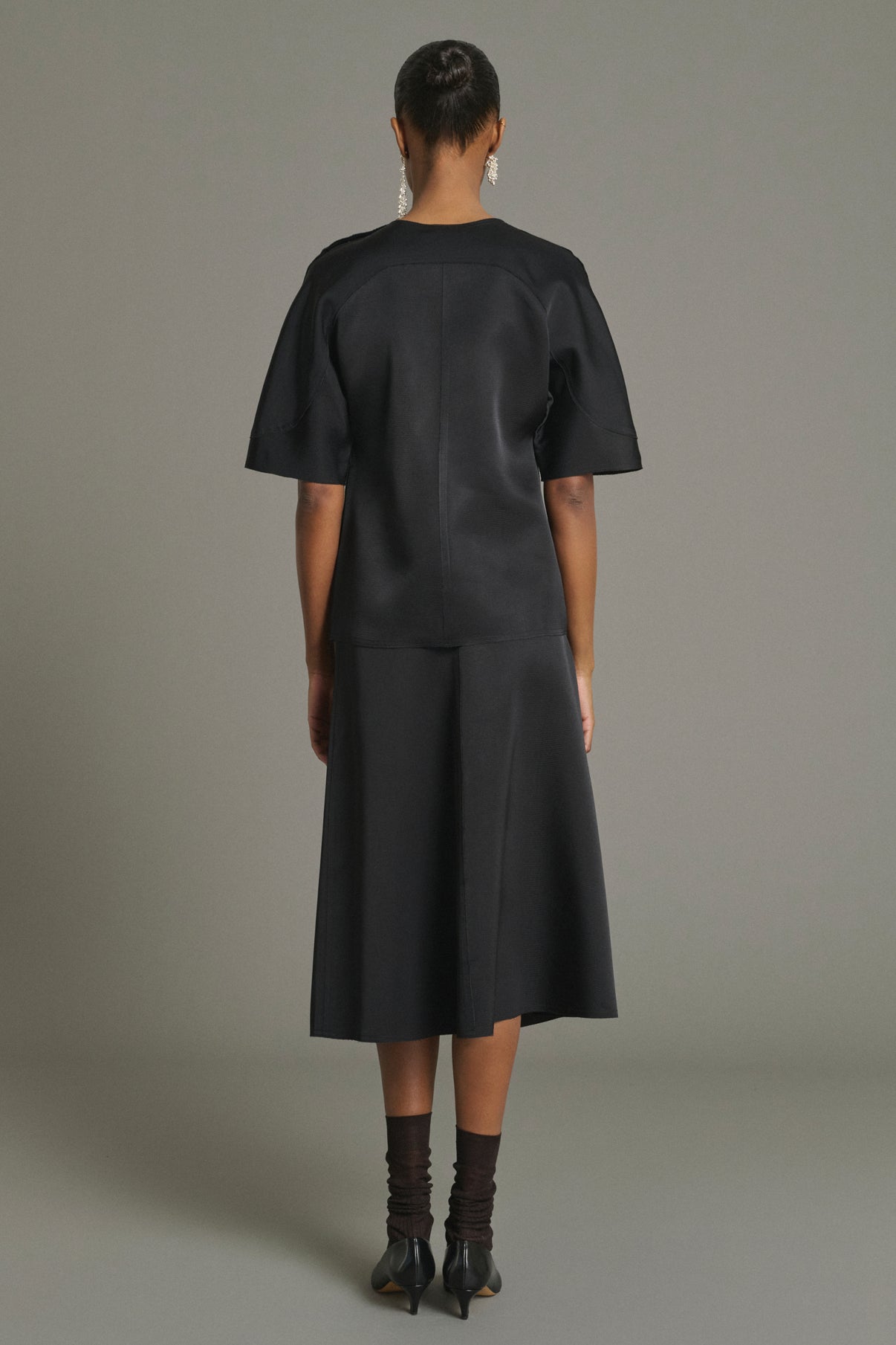 Kelya skirt - Black - Women vue 2