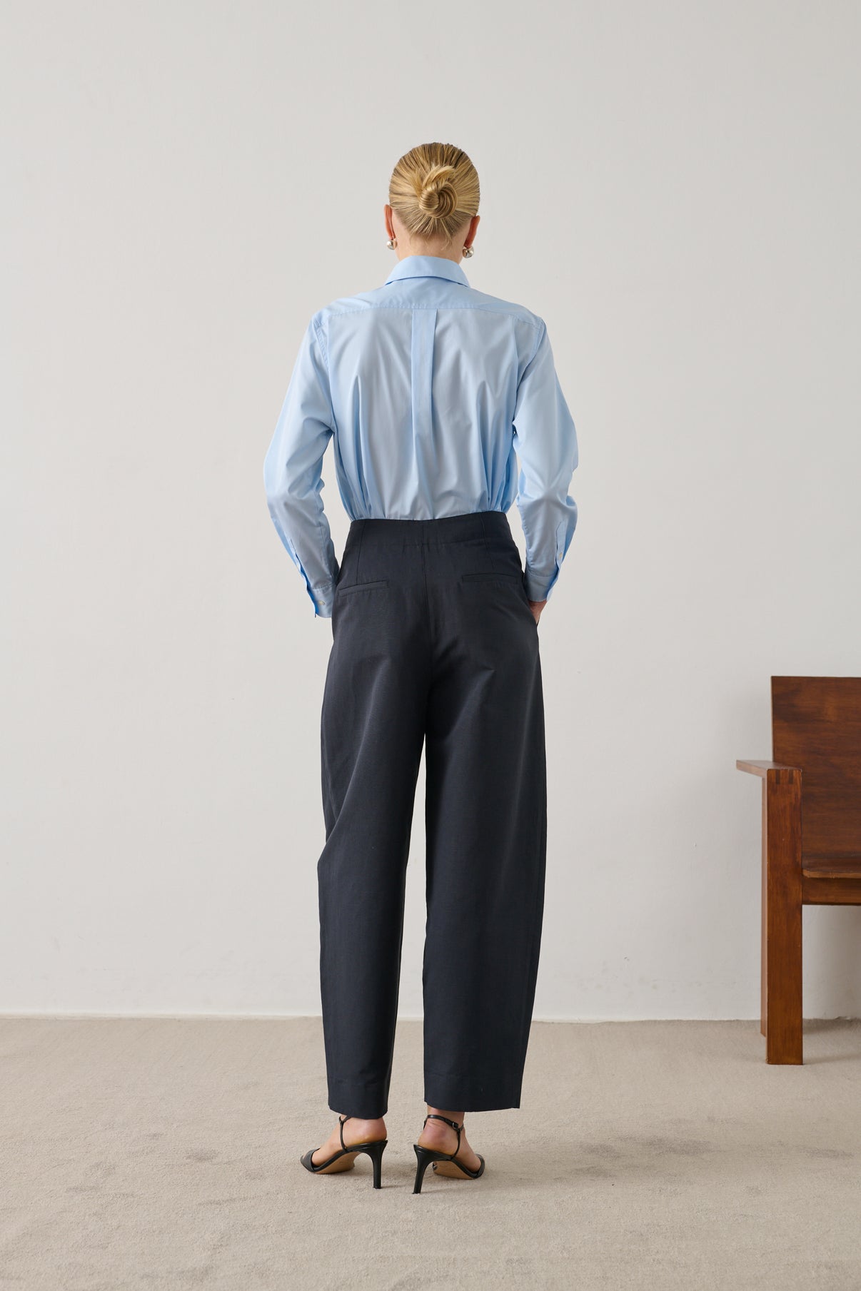 Daley trousers - Black - Women vue 3