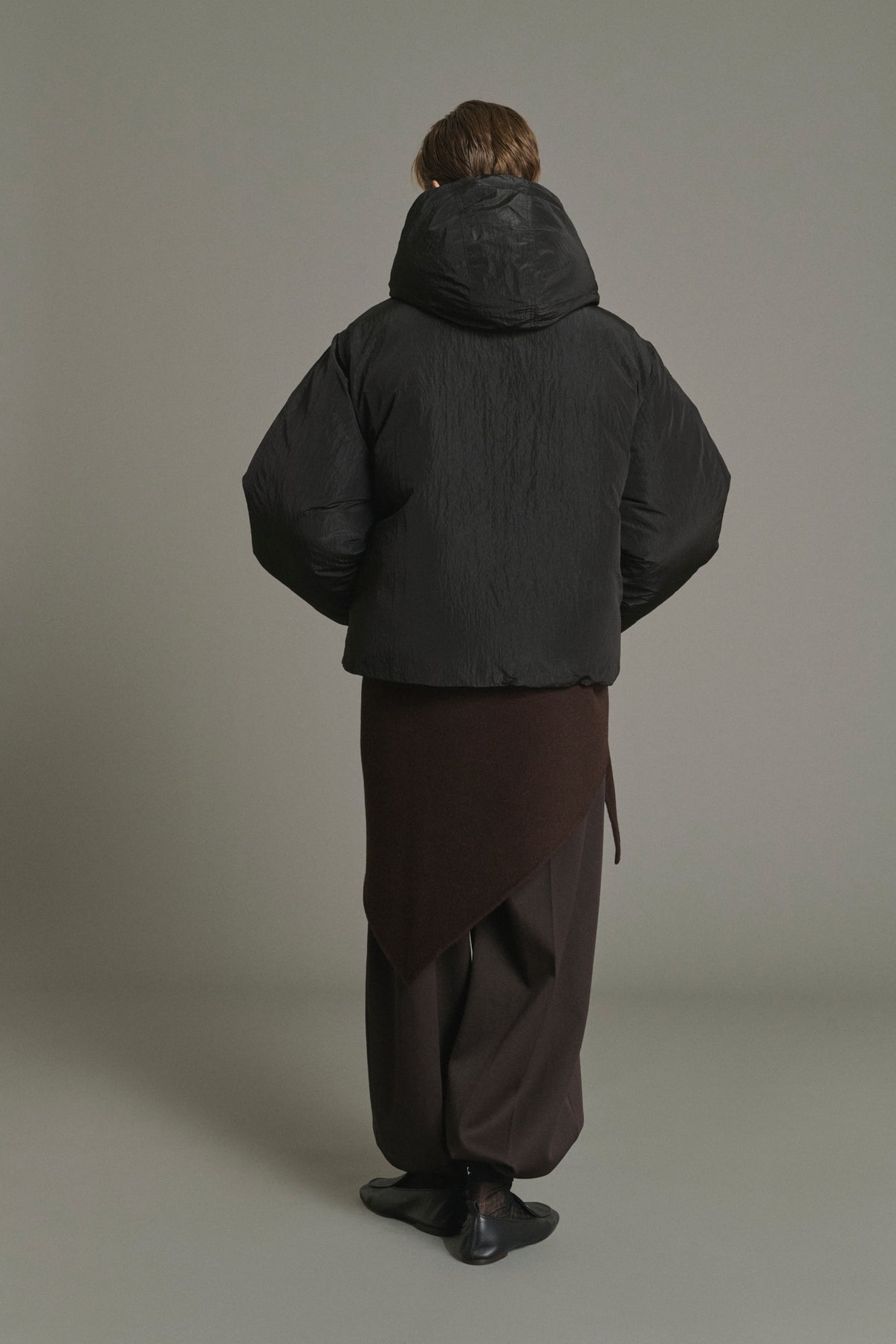 Java puffer jacket - Black - Women vue 2