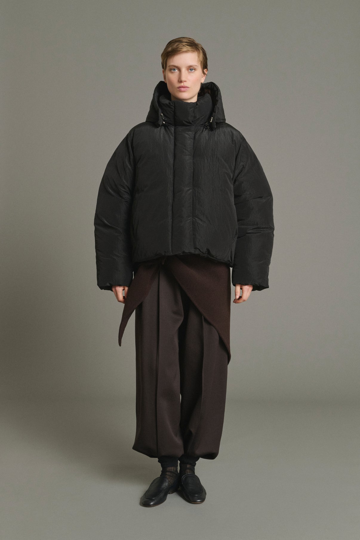 Java puffer jacket - Black - Women vue 1
