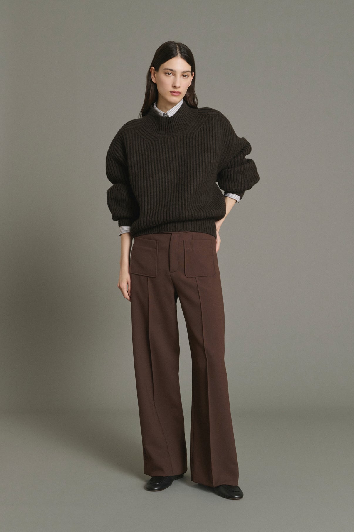 Harry Trousers - Brown - Women vue 1