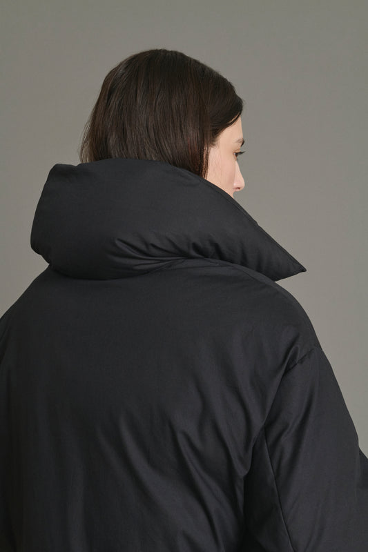Kelvin puffer jacket - Black - Cotton - Women