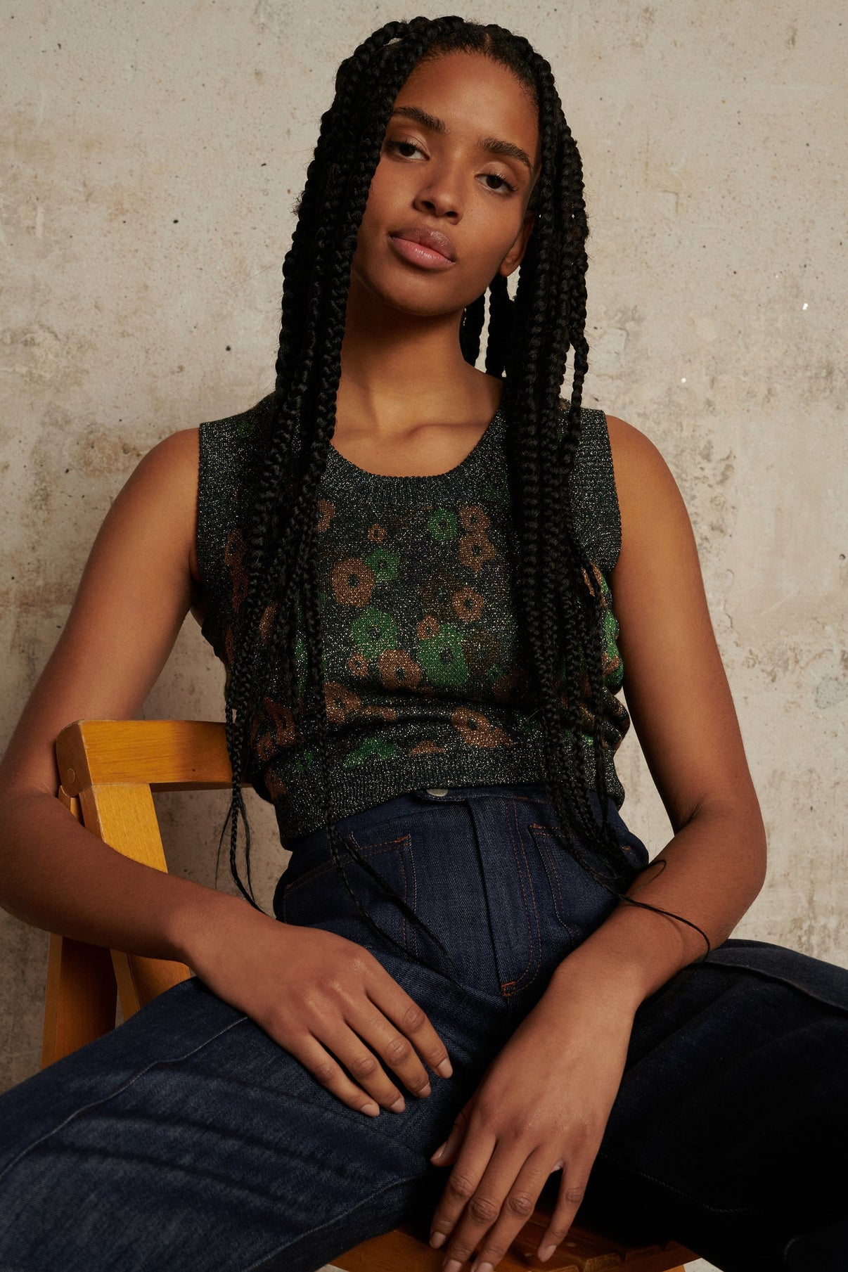 PETON GREEN PULLOVER vue 1