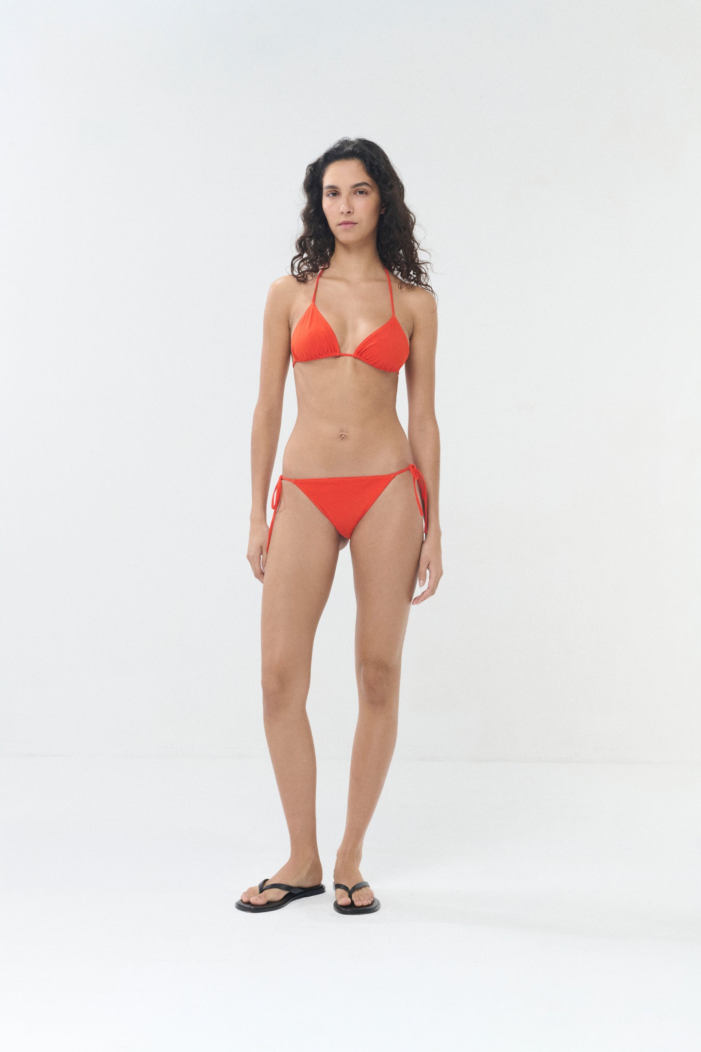 Il Triangolo swimsuit - Orange - Women