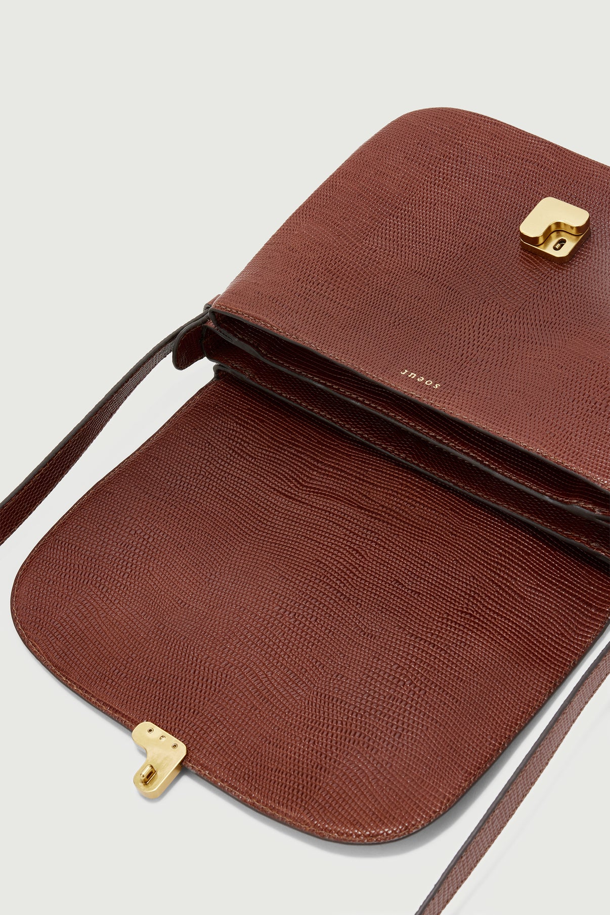 Bellissima Maxi bag - Cognac - Leather - Women vue 4