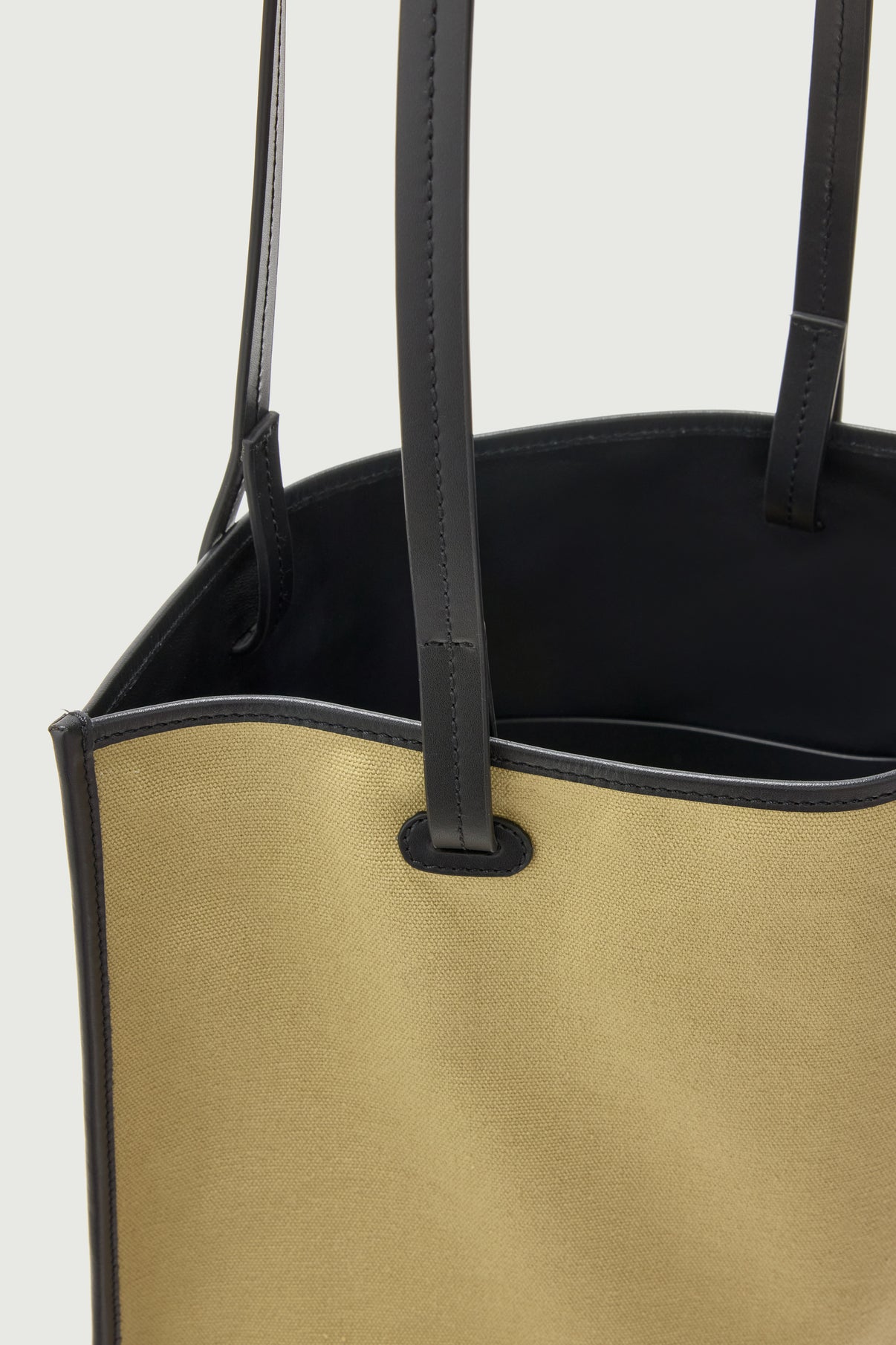 Darlington bag - Beige/Black - Cotton - Women vue 3